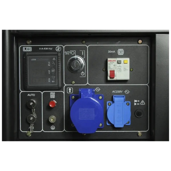 Generador Hyundai Diesel 6/6,5 Kw/Kva Partida eléctrica monofásico Abierto - Imagen 3