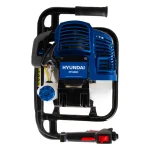Motoperforadora / Ahoyadora Hyundai 52cc con 3 brocas - Imagen 2