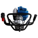 Motoperforadora / Ahoyadora Hyundai 52cc con 3 brocas - Imagen 3