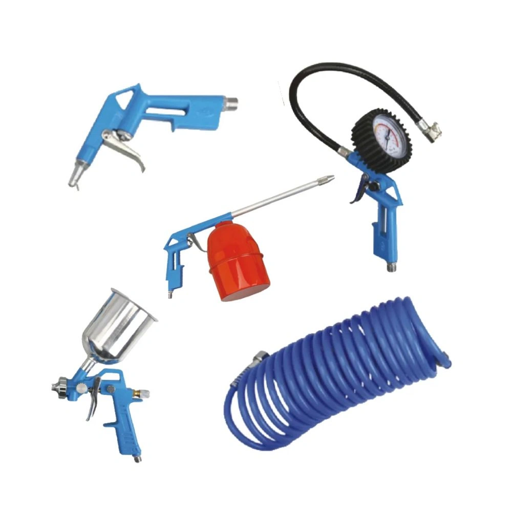 Kit 5 piezas de herramientas neumáticas Hyundai