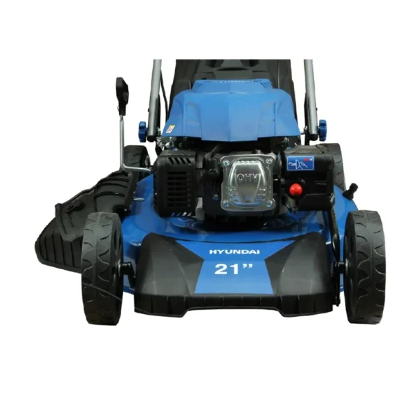 Cortacésped Hyundai 21" de corte c/recolector motor 6,5 HP gasolina Autopropulsada - Imagen 3