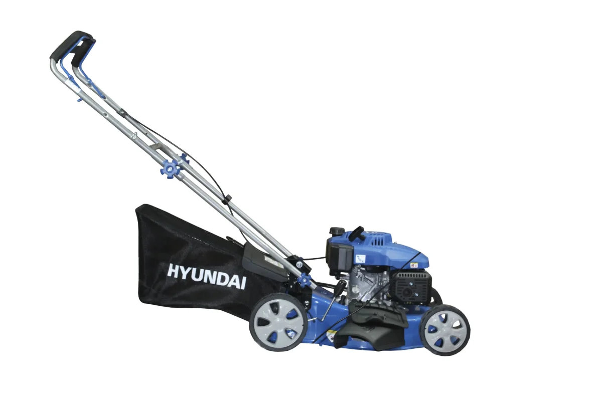 Cortacésped Hyundai 18" de corte c/recolector motor 5 HP gasolina - Imagen 2