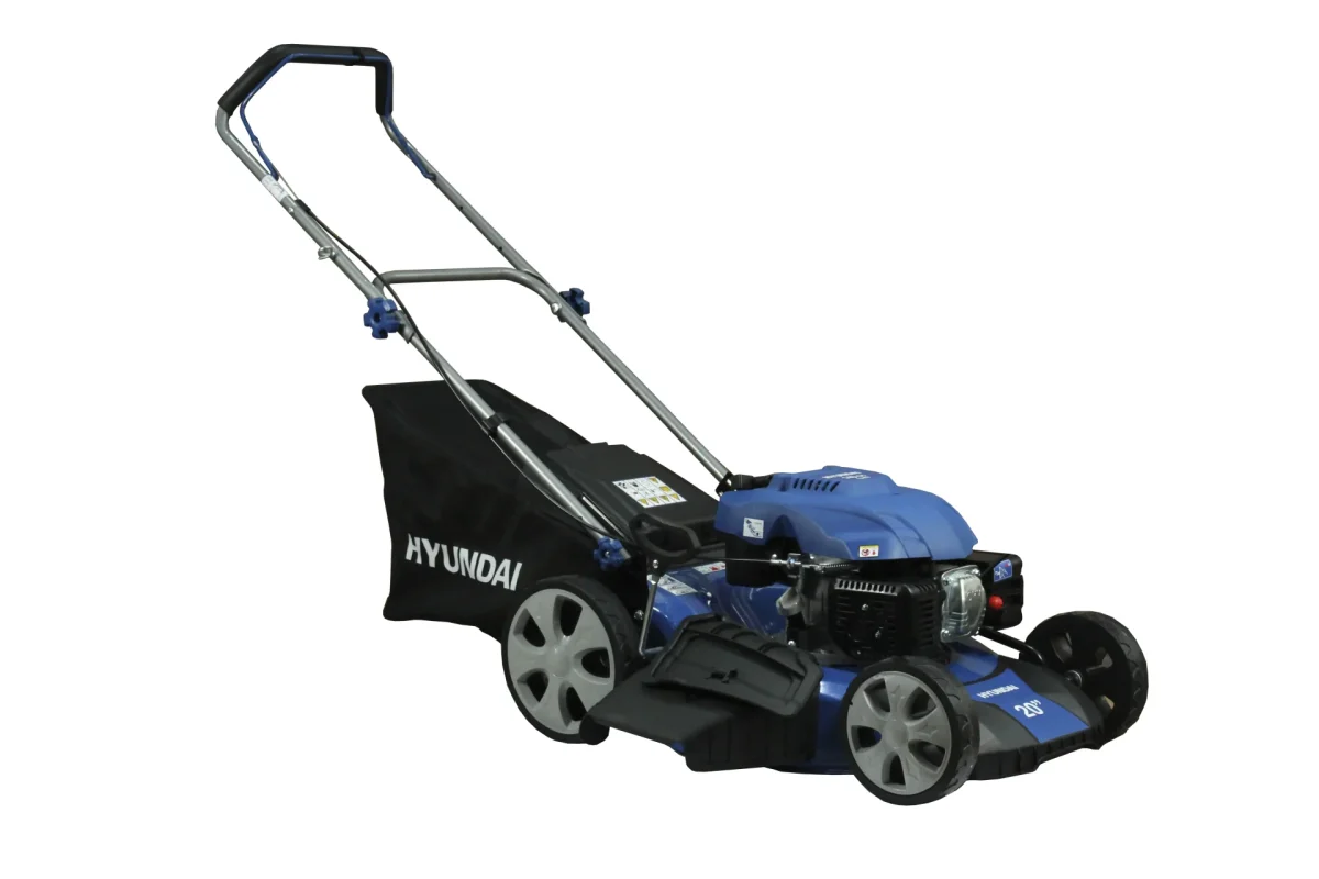 Cortacésped Hyundai 20" de corte c/recolector motor 5 HP gasolina - Imagen 1