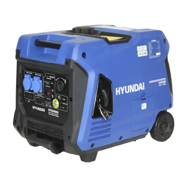 Generador Inverter digital Hyundai gasolina 3,5/4,0 kw Partida electrica, manual y control Remoto