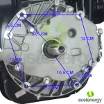 Motor Toyama Gasolina 6.5 HP 196cc para Corta césped - Imagen 3