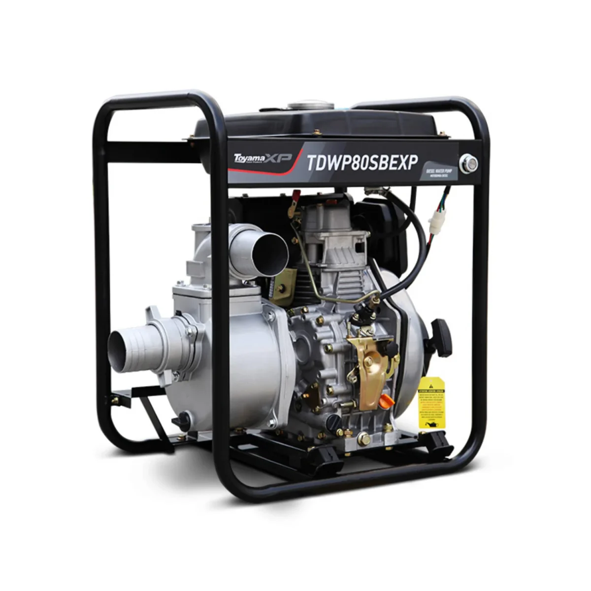 Motobomba Toyama Diesel 3x3" Part Eléctrica Mod TDWP80SBEXP - Imagen 1