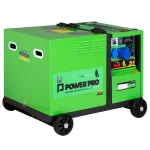 Generador a Gas (GLP/GN) PowerPro 4.4/5 Kw Partida Eléctrica Mod DG5000D