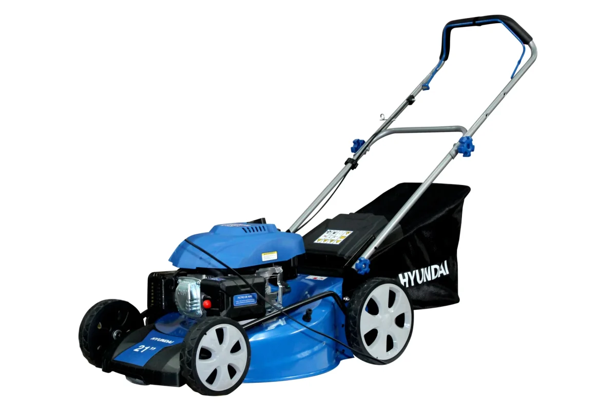 Cortacésped Hyundai 21" de corte c/recolector motor 6,5 HP gasolina - Imagen 1