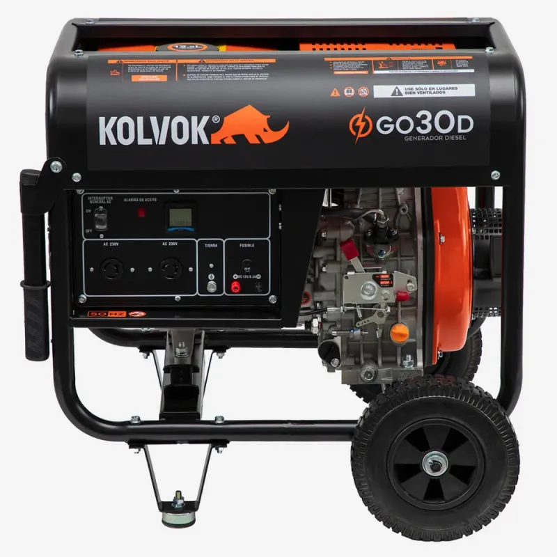 103011277_Go30D_ Generador Kolvok Diesel 2,8/3 Kw Partida Manual monofásico Mod GO30D - Imagen 1