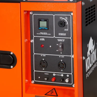 Generador Kolvok Diesel 5/5,5 Kw Partida Electrica monofásico Mod GS700D - Imagen 3
