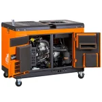 Generador Kolvok Diesel 9/10 Kw Partida Electrica monofásico Mod GS12D - Imagen 2