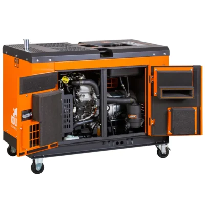 Generador Kolvok Diesel 9/10 Kw Partida Electrica monofásico Mod GS12D - Imagen 2