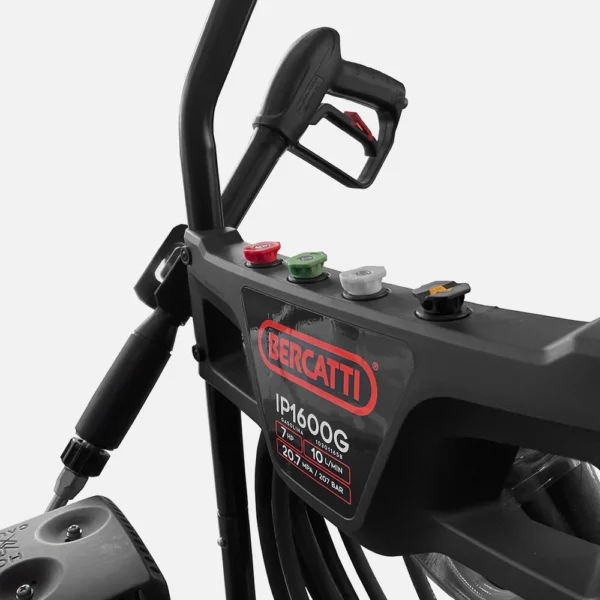 Hidrolavadora Bercatti 7 Hp Gasolina 207 Bar 3000 Psi 10 L/ Min Mod IP1600G - Imagen 5