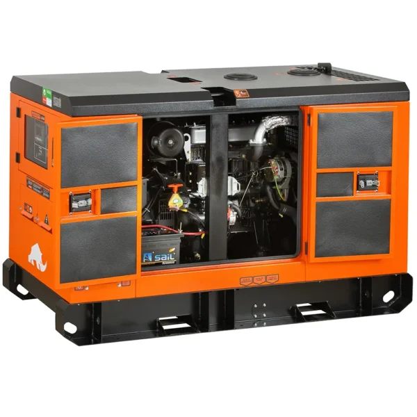 Generador Diesel Trifásico Kolvok 20/22 Kva Partida Eléctrica Mod GSS22D3 - Imagen 2