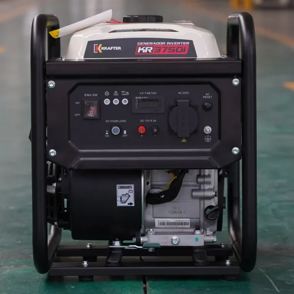 Generador Inverter Krafter gasolina 3,2/3,5 kw Partida Manual Mod KR3750i - Imagen 2