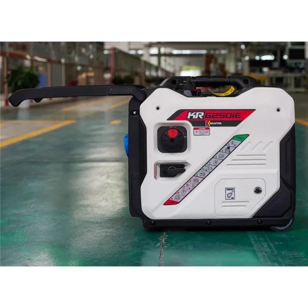 Generador Inverter Krafter gasolina 5/5,5 kw Partida Electrica Mod KR6250iE - Imagen 3