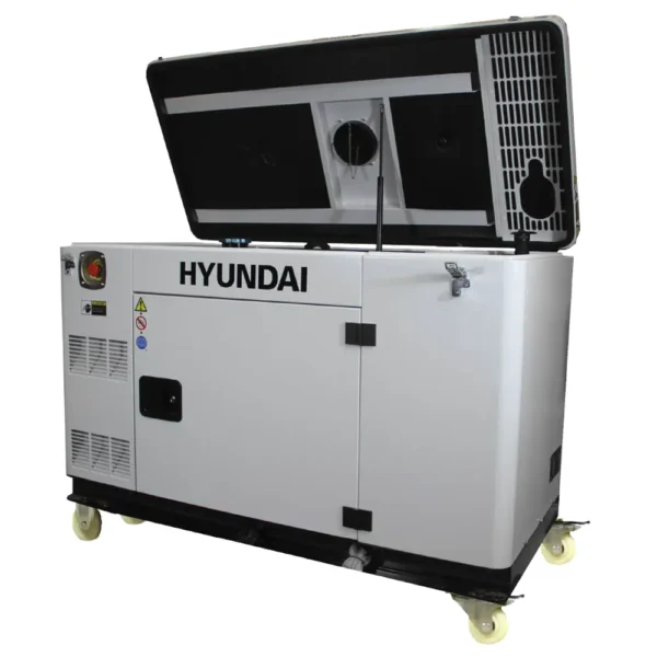 Generador Hyundai Diesel monofásico/trifásico 9/10 Kw 220/380v Partida eléctrica - Imagen 2