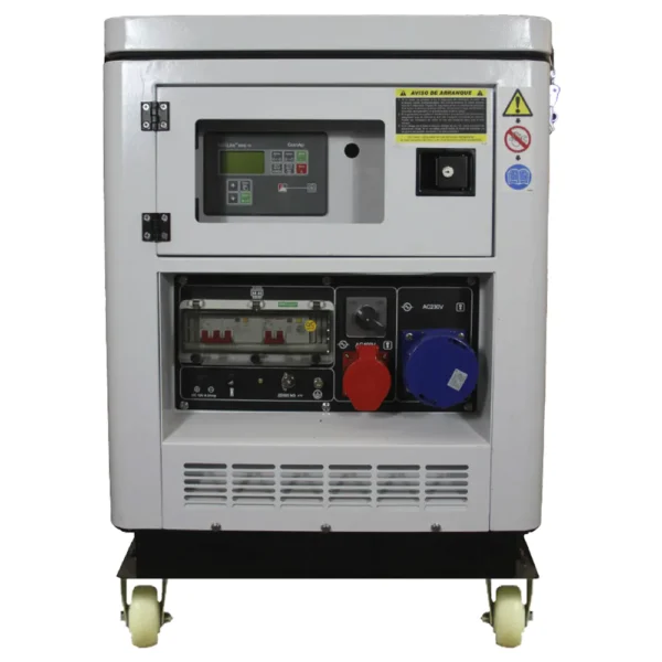 Generador Hyundai Diesel monofásico/trifásico 9/10 Kw 220/380v Partida eléctrica - Imagen 3