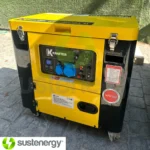 Generador Krafter Diésel 6/6.5 kw Partida Eléctrica Mod KRD5000EA-M