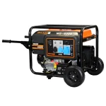 Generador Wulkan Gasolina 5/5.5 Kw Partida eléctrica monofásico - Imagen 2
