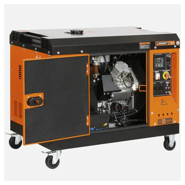 Generador Kolvok Diesel 11/12 Kw Partida Electrica monofásico Mod GS1200D - Imagen 2