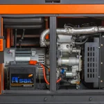 Generador Kolvok Diesel 10/11.5 Kva Partida Eléctrica Trifásico Mod GS12D3 - Imagen 3