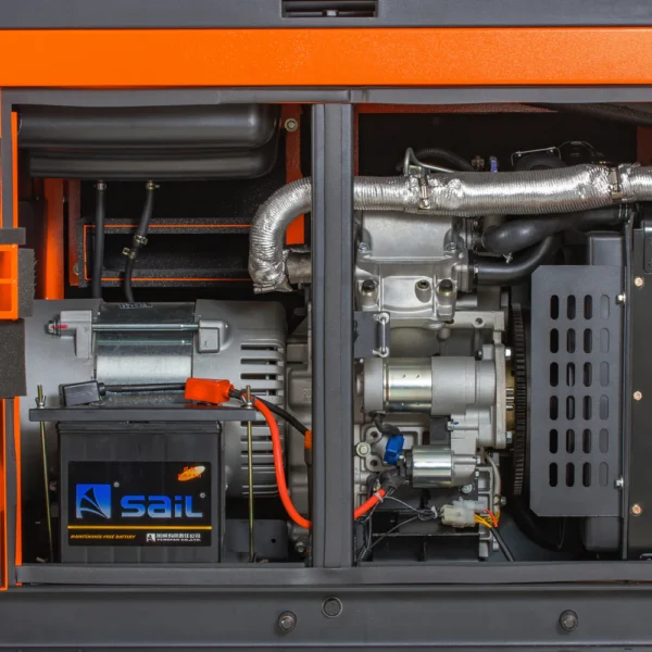 Generador Kolvok Diesel 10/11.5 Kva Partida Eléctrica Trifásico Mod GS12D3 - Imagen 3