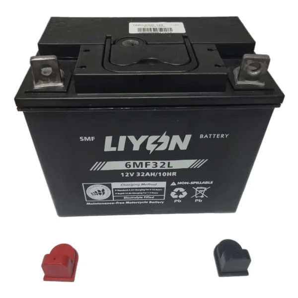 Batería Acido/plomo 32 Ah 12v Para Generadores Diesel Hyundai - Imagen 2