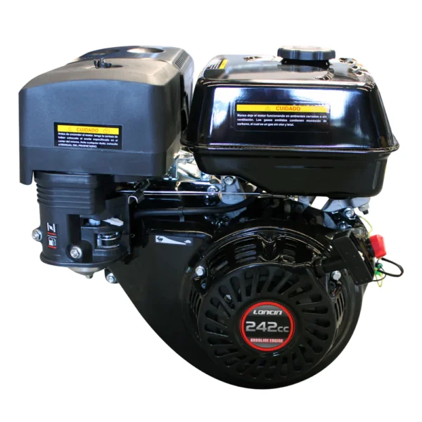 Motor Loncin Gasolina 8 Hp Partida manual Mod G240F - Imagen 2
