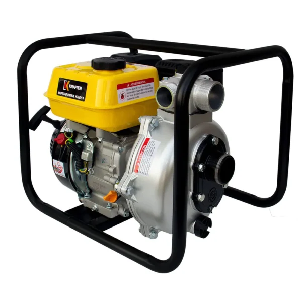 Motobomba Krafter Gasolina 2x2″ Partida Manual Alta Presión Mod KRG51 - Imagen 2