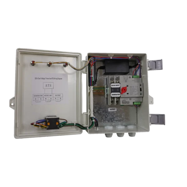 ATS – TTA Tablero de transferencia automatica Krafter para Generador DK-10 - Imagen 4