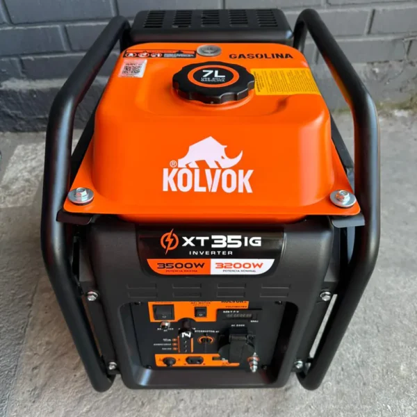Generador Inverter Kolvok Gasolina 3.2/3.5 Kw P Manual 220v Mod XT35IG *OPEN BOX* - Imagen 2