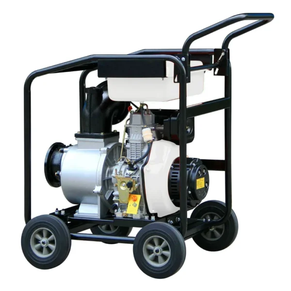 Motobomba Krafter Diesel 6x6″ Partida Eléctrica Mod DP60E - Imagen 2