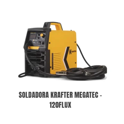Kit Soldadora Krafter MIG 120A 220v Mod MEGATEC-120FLUX - Imagen 2