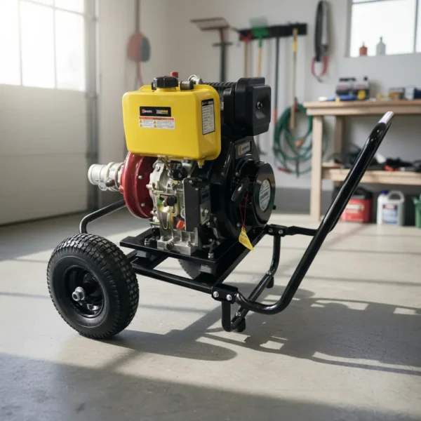 Motobomba Krafter Diesel 3x3″ Partida Manual Alta Presión Mod KRD80AP - Imagen 2