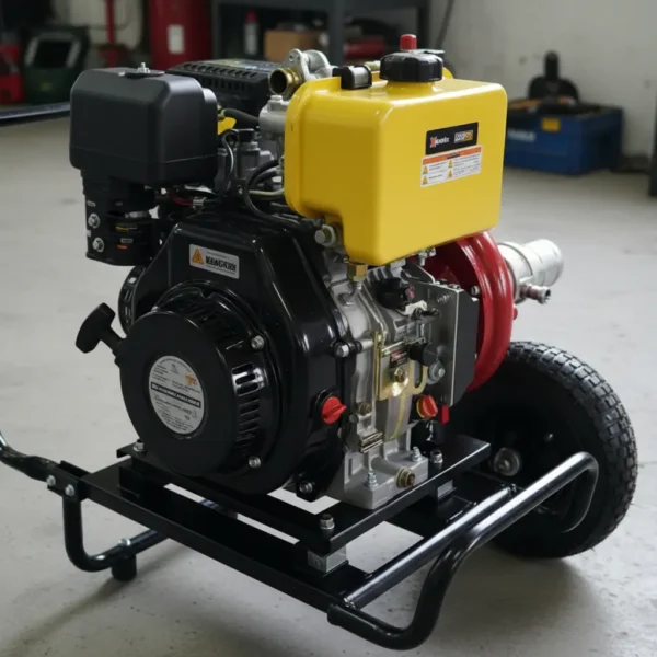 Motobomba Krafter Diesel 3x3″ Partida Manual Alta Presión Mod KRD80AP - Imagen 4