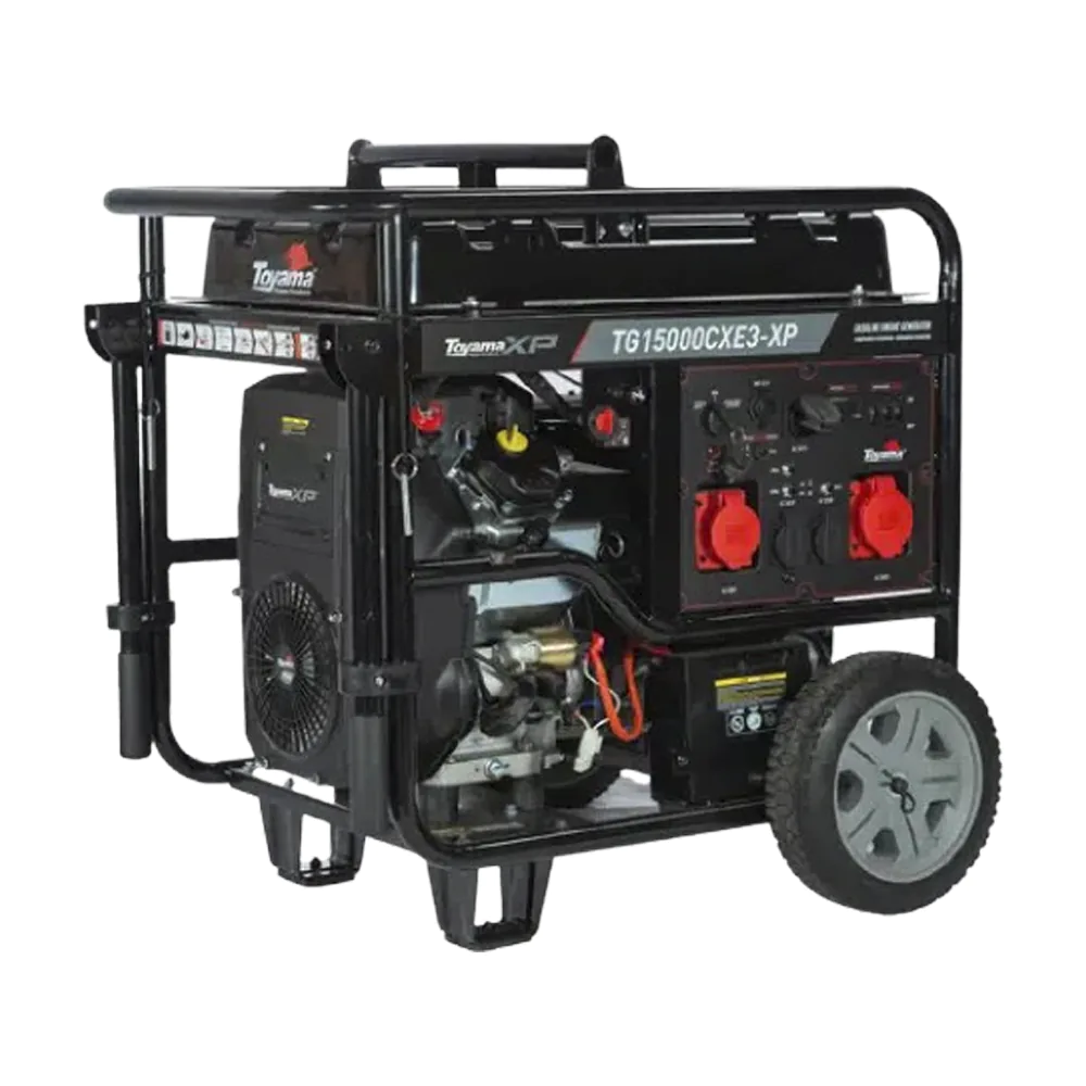 201-059C_ Generador Toyama Gasolina 13/14 Kva Partida Eléctrica 380v Mod TG15000CXE3-XP - Imagen 1