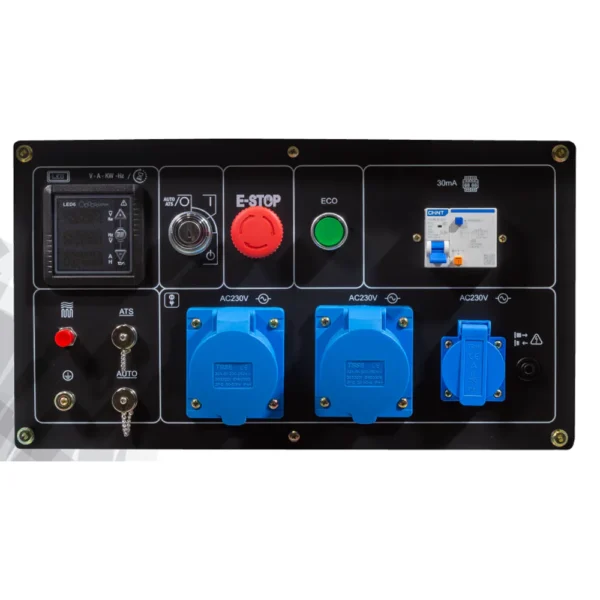 Generador Inverter Hyundai Diesel 6/6,5 Kw Partida eléctrica 220v Mod DHY9000SEi - Imagen 2