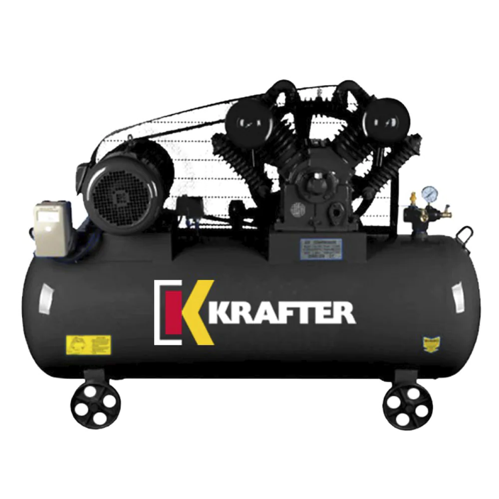 4449000030010_ACK-300_380v Compresor Krafter Trifásico 10HP 300L 175psi - Imagen 1
