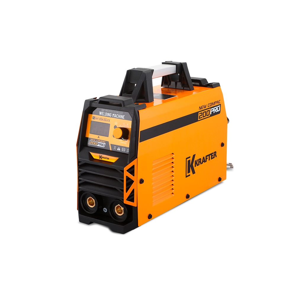 Soldadora Krafter Inverter MMA 200A 220v Mod NEW COMPAC 200 PRO