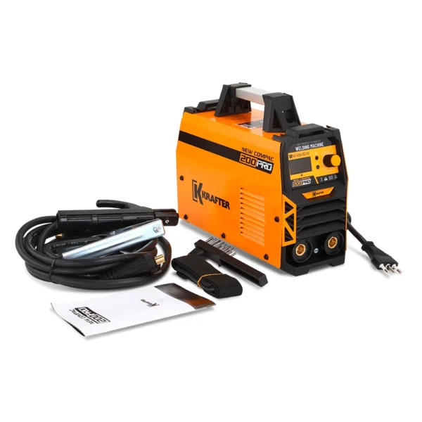 Soldadora Krafter Inverter MMA 200A 220v Mod NEW COMPAC 200 PRO - Imagen 3