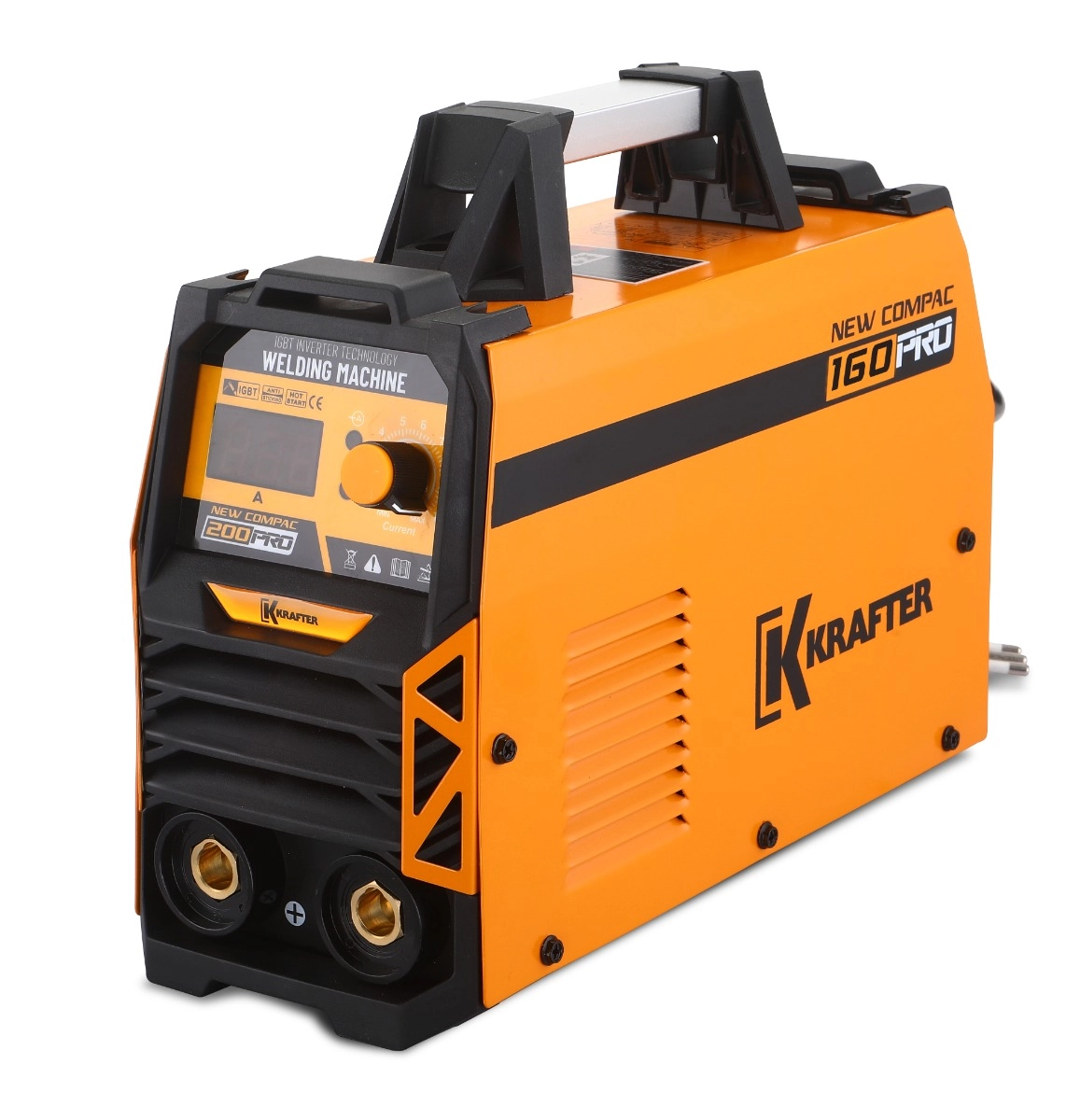 Soldadora Krafter Inverter MMA 160A 220v Mod NEW COMPAC 160 PRO
